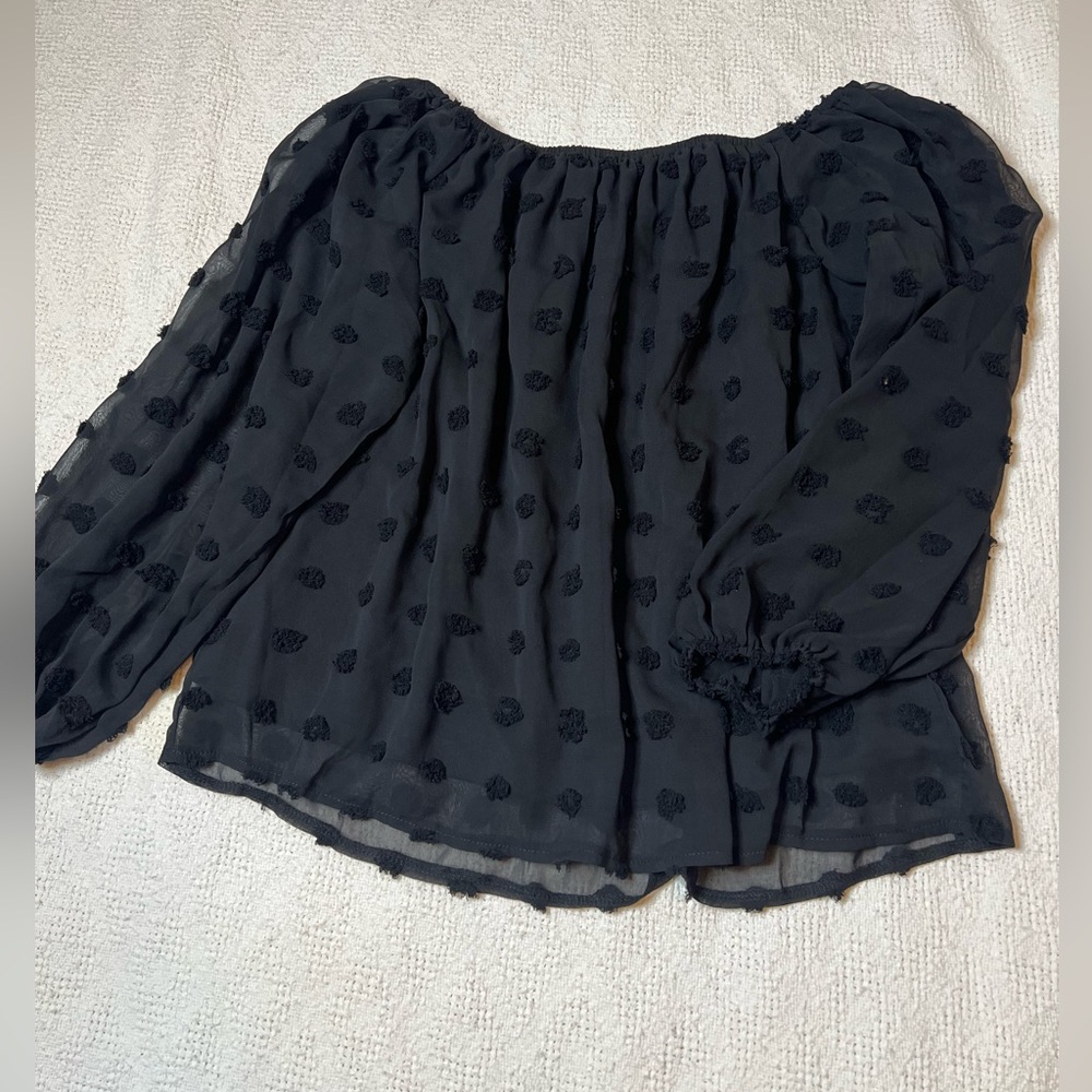 Elegant Black Women's Top